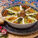 طرز تهیه آش بادمجان لرستان