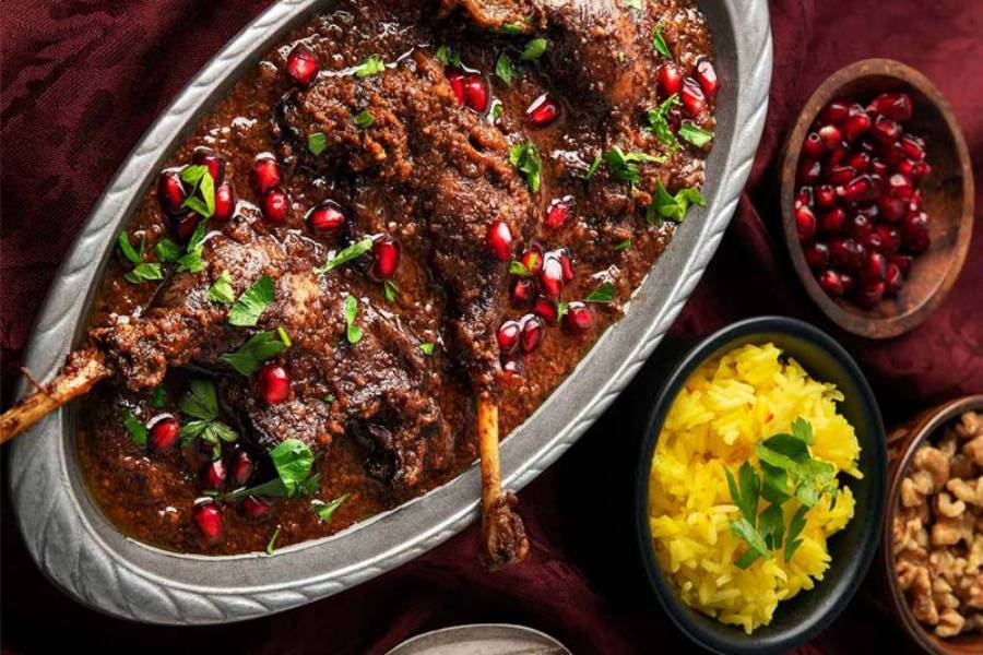 طرز تهیه فسنجان با مرغ