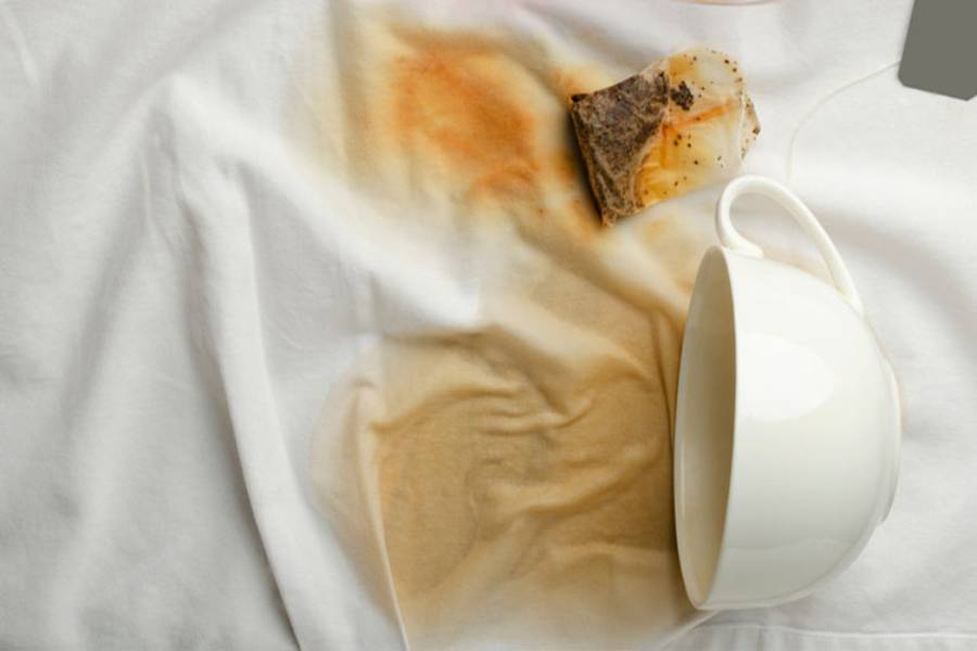 حذف لکه قهوه از روی لباس