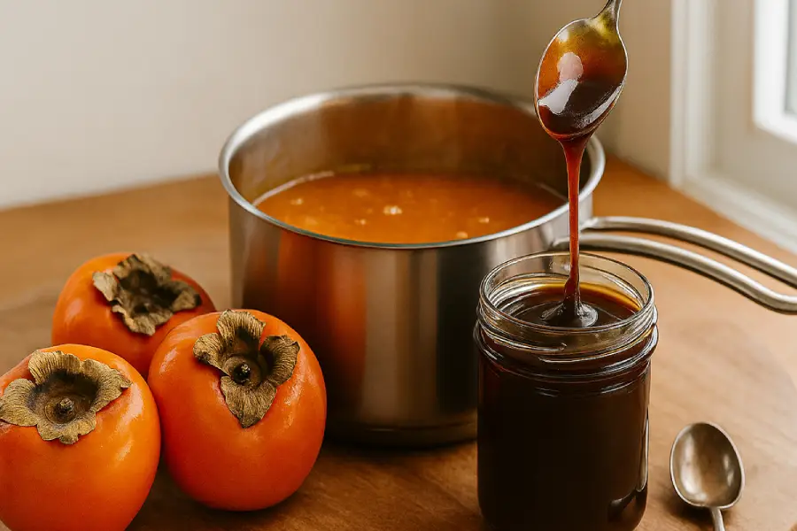 مواد لازم برای طرز تهیه شیره خرمالو باکیفیت