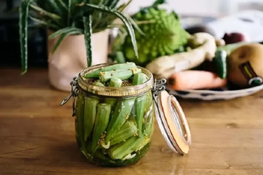 طرز تهیه ترشی بامیه