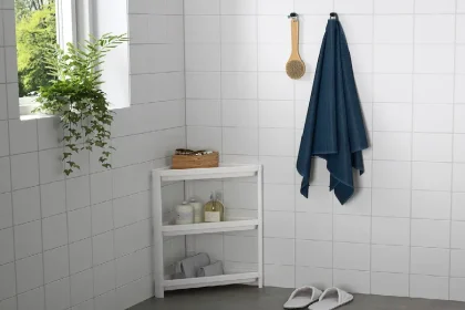 قفسه مثلثی حمام