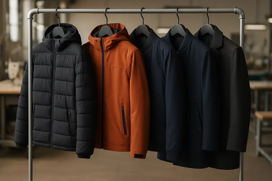 خرید کاپشن عمده از تولیدی شیک دوخت