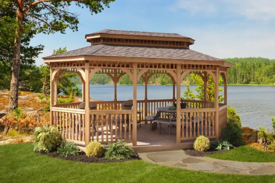 انواع آلاچیق ها از نظر فرم