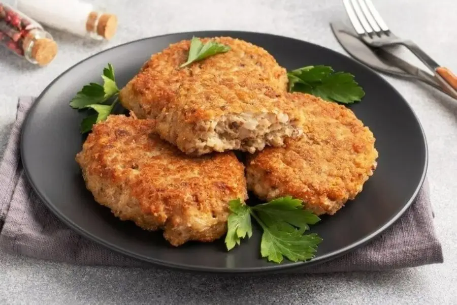 مواد لازم برای تهیه کتلت بادمجان خوشمزه