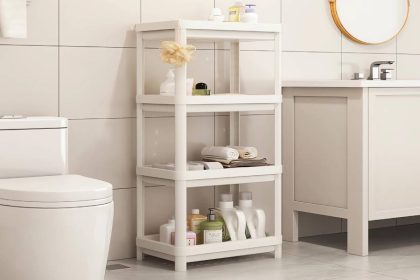 قفسه چهار طبقه حمام ایکیا مدل VESKEN