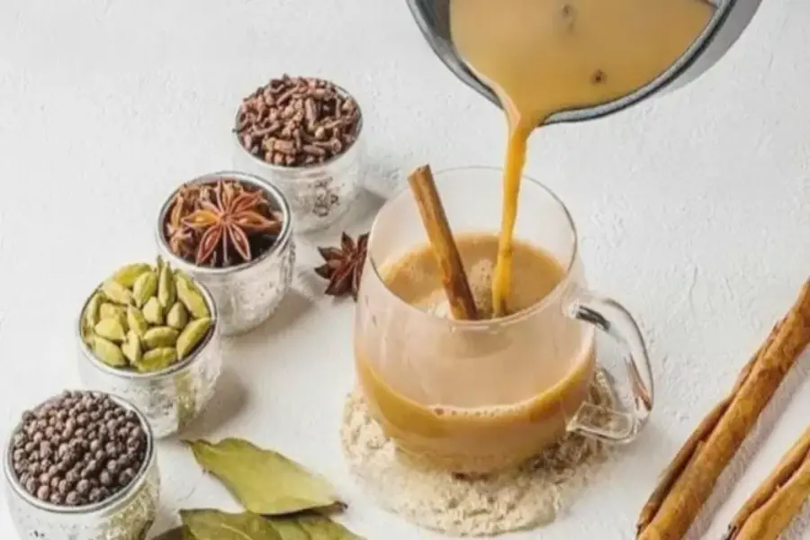 مواد لازم برای تهیه شیر چای