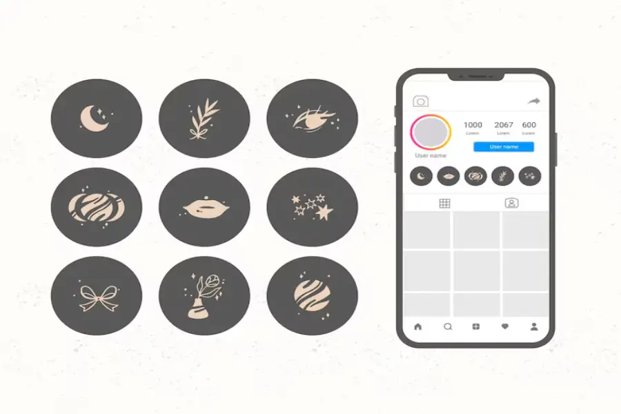 دانلود عکس و کاور برای هایلایت اینستاگرام