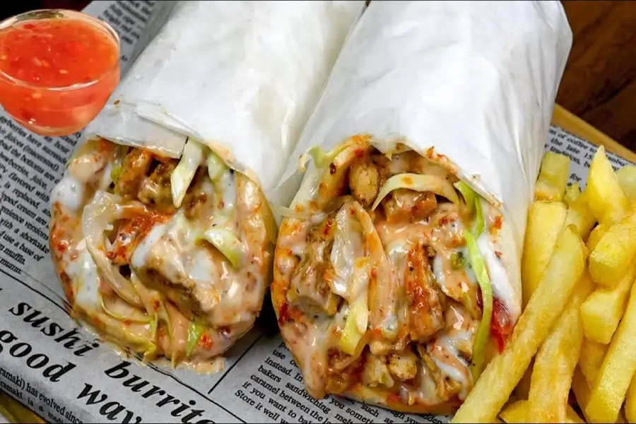 طرز تهیه شاورما مرغ مرحله به مرحله